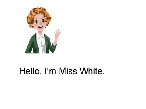 i"m miss white.