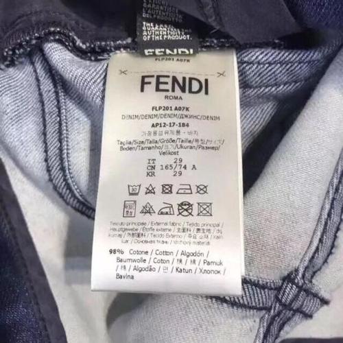 fendi 芬迪牛仔裤
