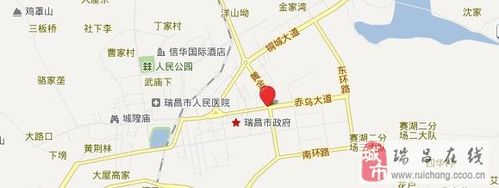 瑞昌市瑞福心怡园三居室出租
