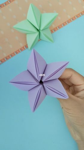 五角星折纸_折纸_幼儿园_手工制作_幼儿园手工_兴趣爱好_手工