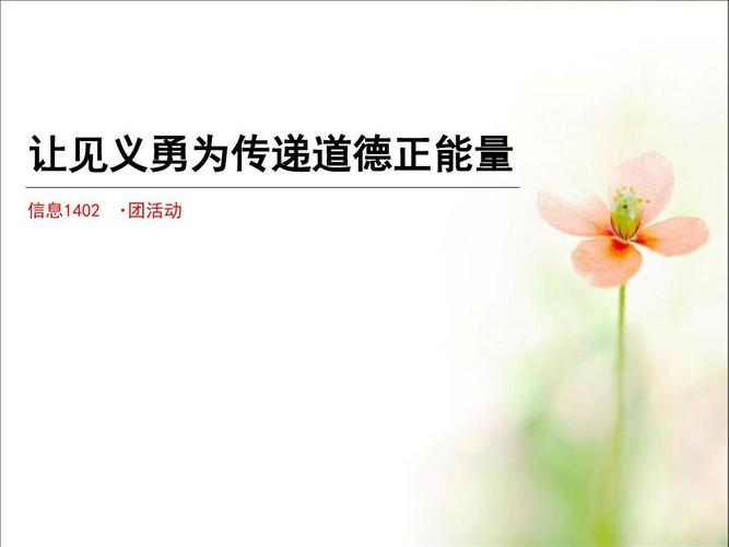 见义勇为ppt
