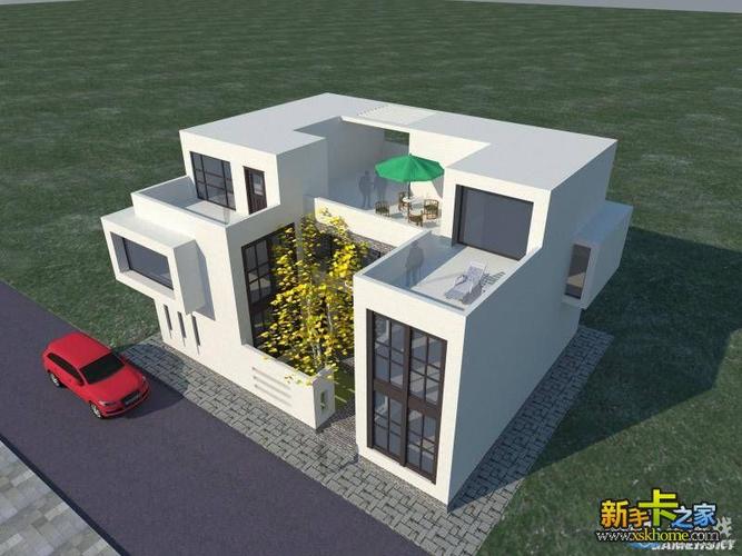 今天小编带来"gdfdg金牛"分享的《我的世界》现代别墅设计制作教程