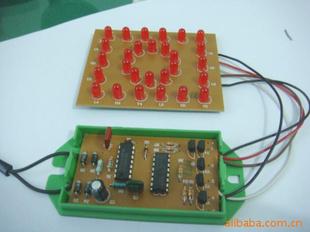 供应迷你广告牌,跑马灯,led灯套件,电子实训器材