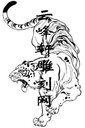 简笔画老虎老虎爬的简笔画2简笔画 设计 矢量 矢量图 手绘 素材 线稿