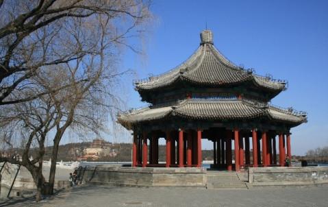 重檐攒尖顶——丽江黑龙潭公园