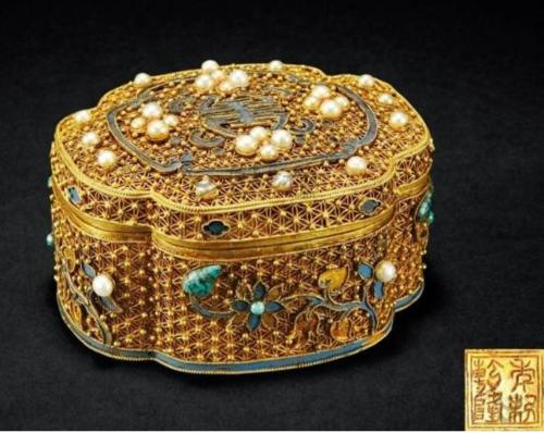 古代珠宝首饰盒