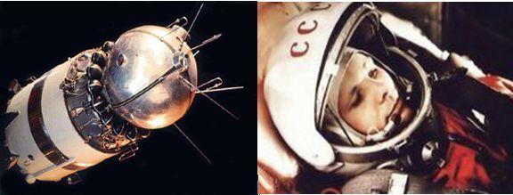 "东方号"飞船是前苏联研制的,由球形的乘员舱,顶锥圆筒形的设备舱和