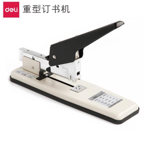 得力文具大型0394重型订书机大号订书加厚省力订书机