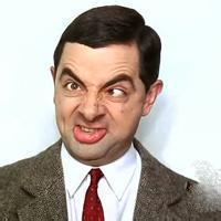 憨豆简笔画头像