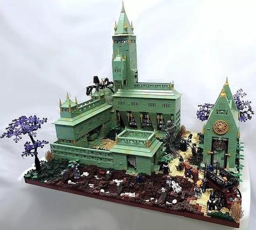 中古城堡 帅气机甲 套内改 摩托车 lego乐高moc作品欣赏