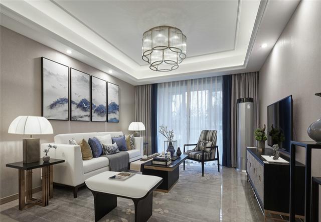 所以客厅在装修的过程中无需过多繁琐的装饰,简约大气既突出风格又