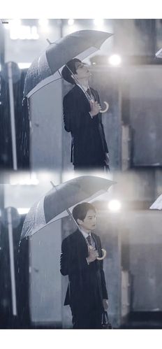 小白兔家的黑泽 说到日剧撑伞美景 我想到的就是他 为撒我稀饭的男星