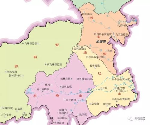 科尔沁右翼前旗在科尔沁右翼中旗的北边,因字实在太多,一般简称为科右