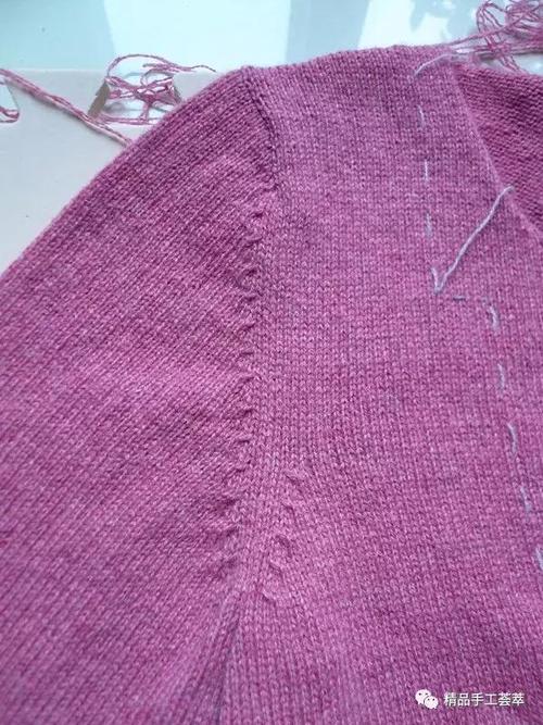 棒针实用技巧手把手教你织毛衣缝袖子的方法
