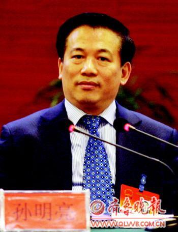 潍坊市委常委,寿光市委书记孙明亮 本报记者 孙国祥 摄