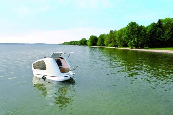 sealander两栖房车 享受水陆两栖的生活