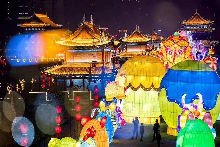 【2018 西安城墙新春灯会】