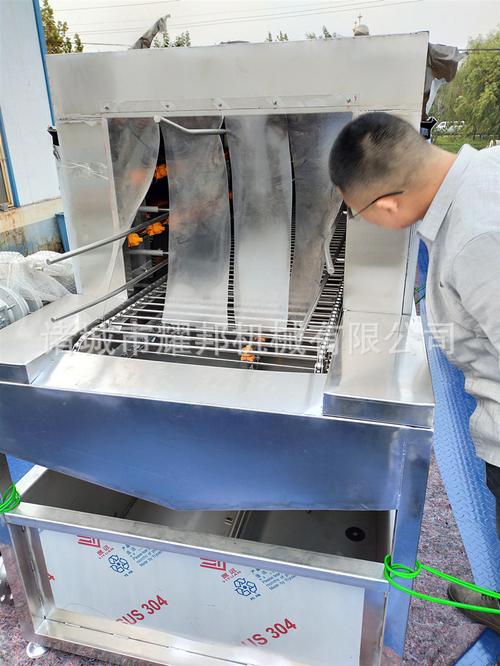 隧道式周转筐清洗机 商用超市购物篮清洗机 大型全自动喷淋洗筐机