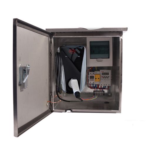 高档充电桩保护箱充电桩箱唐秦宋dm不锈钢防水保护箱新能源汽奢华