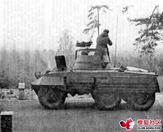 二战美军m8"greyhound"("猎犬")轮式装甲车