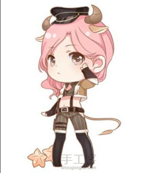 金牛座奇迹暖暖简笔画古装