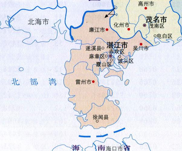 湛江9区县人口一览:廉江市185万,赤坎区30万
