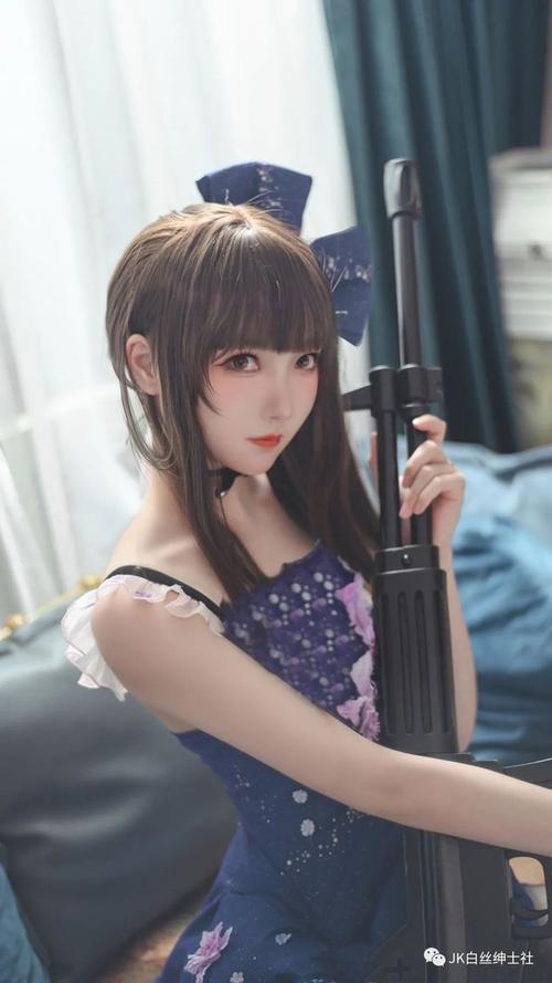 cos:少女前线黑长直k2cos正片@名濑弥七