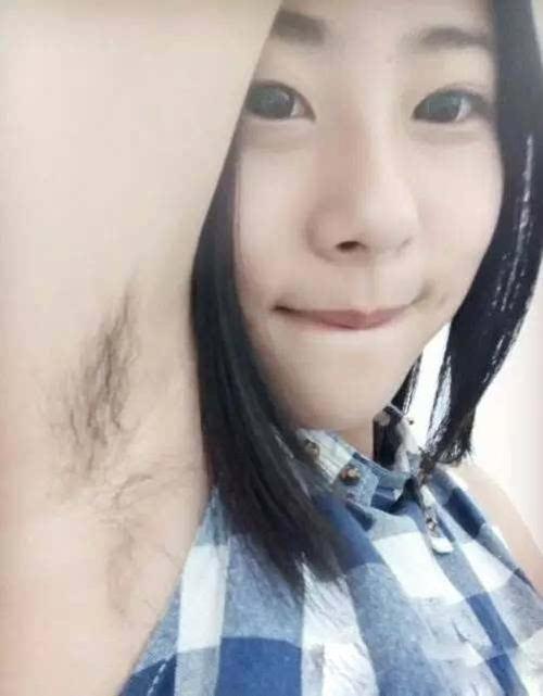 美女如果不刮腋毛,画面会是怎么样的?
