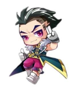 天天酷跑英雄简笔画