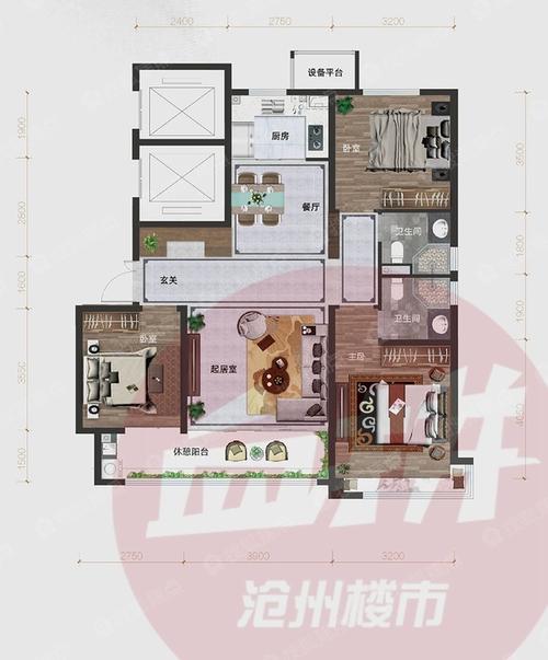 荣盛华府【琅樾】_荣盛华府户型图-沧州搜狐焦点网