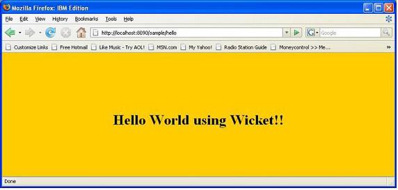 wicket:一种构建和测试动态 web 页面的简化框架
