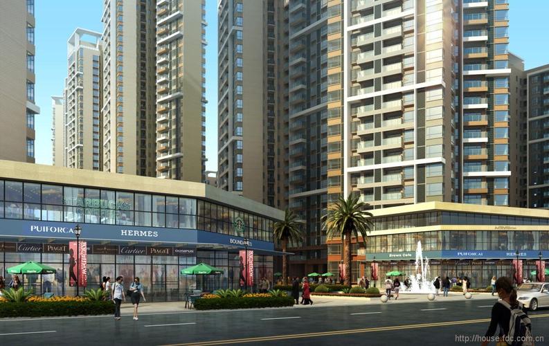 武汉光谷新世界楼盘效果图-亿房网