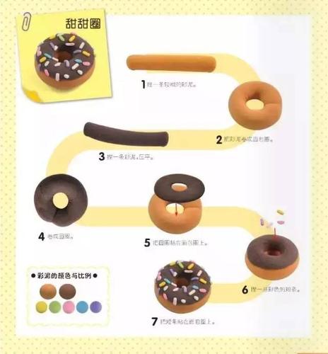 彩泥手工制作入门教程