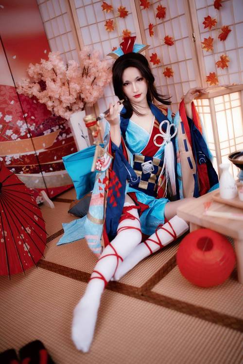 阴阳师sr烟烟罗觉醒cosplay1