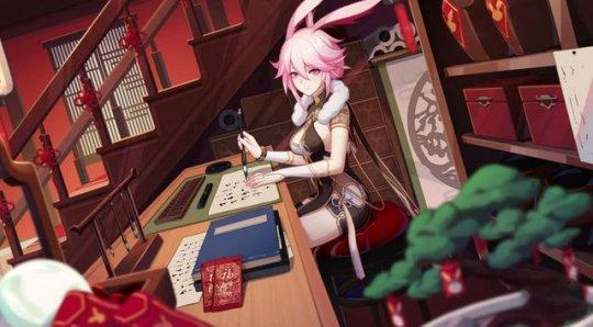 崩坏3八重樱生日浴衣出镜老婆很美