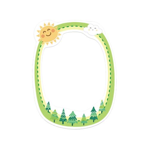 相框贴纸幼儿园成长手册宝宝制作装饰材料配件diy相册素材贴画