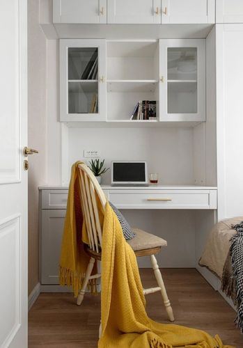 多功能房,定制榻榻米 收纳柜 书桌一体化设计,实现一房多用