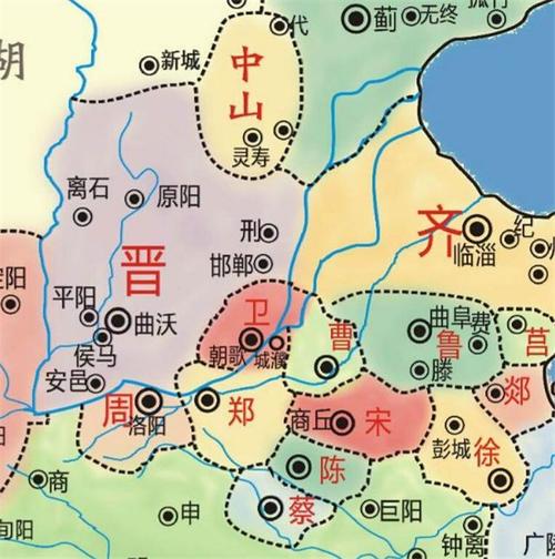 周朝分封的公爵国爵位高的富庶之地大多灭亡爵位低的却强大