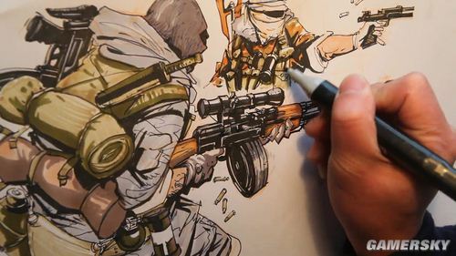 cod4超霸气手绘现代战场的完美呈现