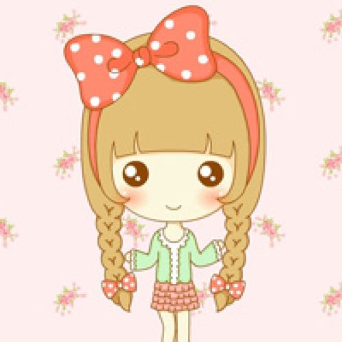 qq可爱萌女生卡通头像简单,送给单纯可爱的萌妹子