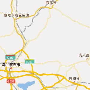 乌兰察布5路上行公交线路
