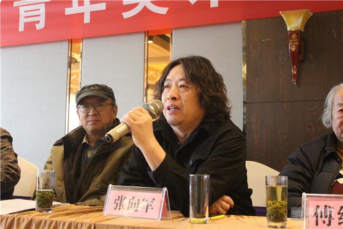 市青年美协名誉主席张向军致辞