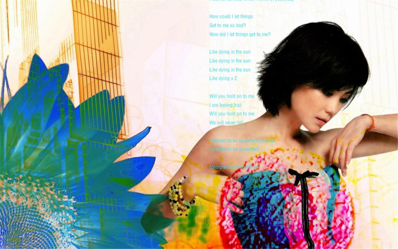 天后王菲高冷气质文艺范儿高清电脑桌面壁纸下载高清大图预览1920x