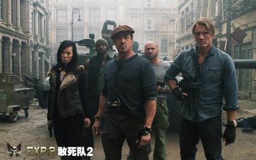 壁纸 桌面/敢死队2电影剧照壁纸