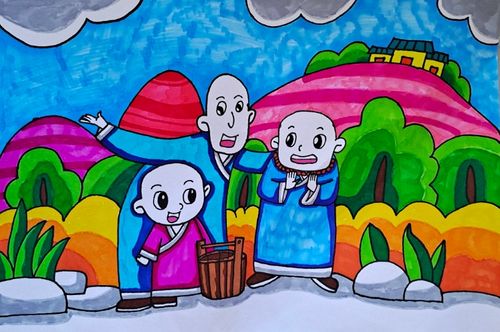 主题:《三个和尚》