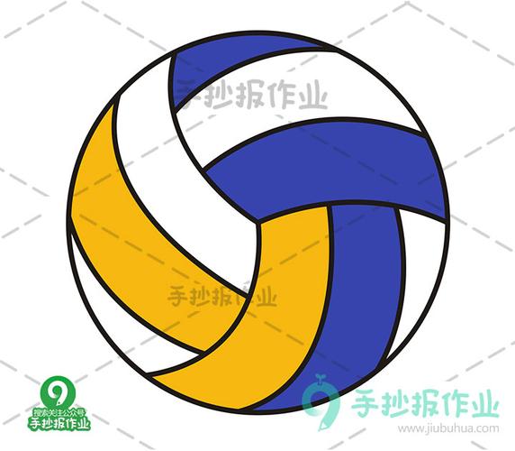 排球简笔画