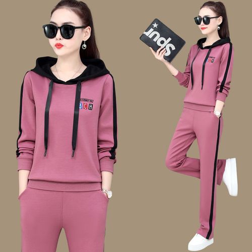 2021年新款运动服女装,2021运动套装女 单件/套装 休闲运动服套装女春秋季2021年新款跑步服