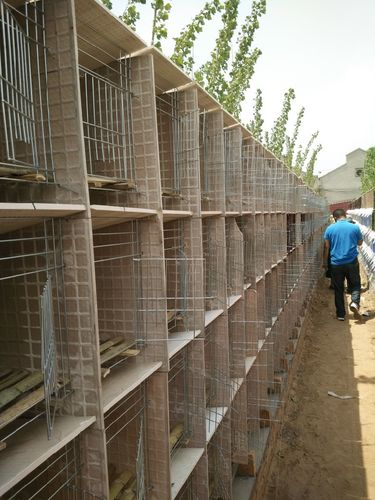 兔舎  我厂常年供应各种规格型号的水泥瓷砖组合兔笼,地板砖兔笼,全瓷