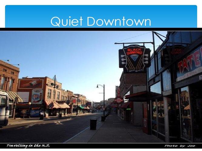 quiet downtown