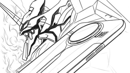 oppo ace2 eva初号机-智能机马克笔产品手绘视频教程